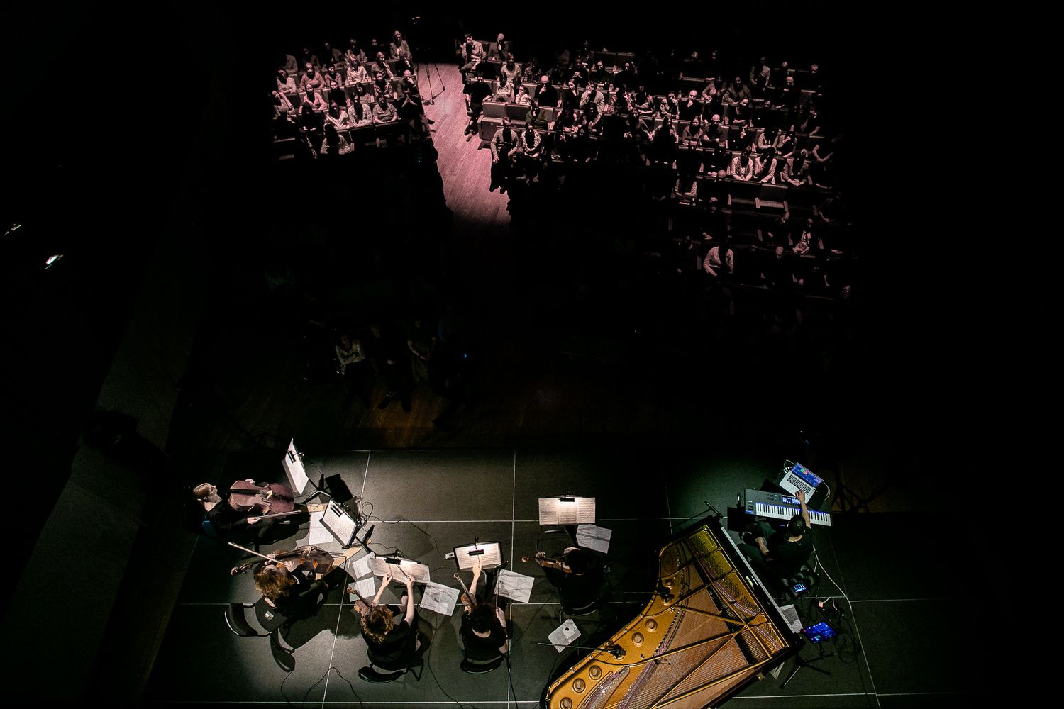 Performing to a full house