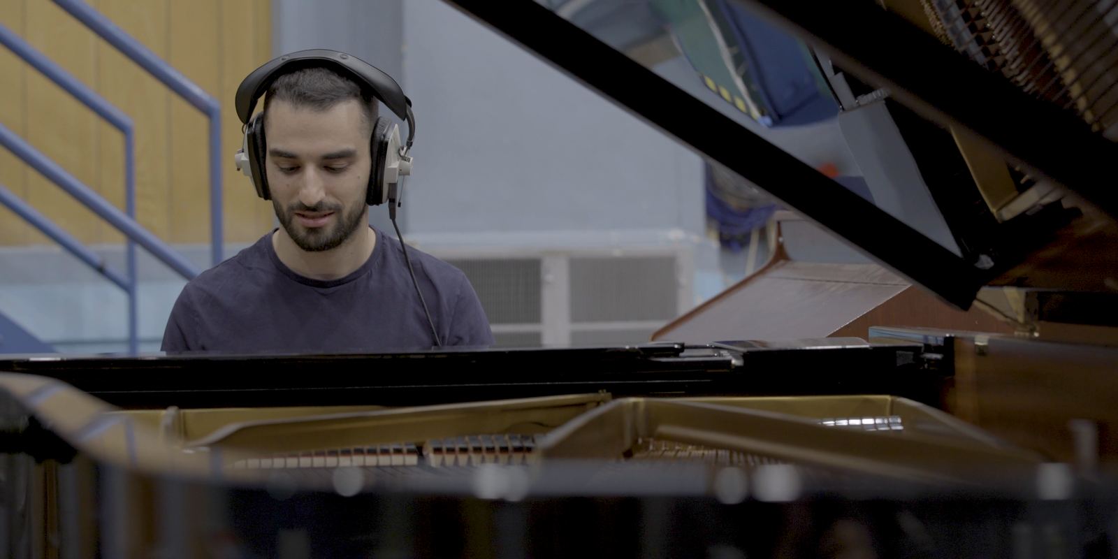 Dmitry Selipanov at the piano